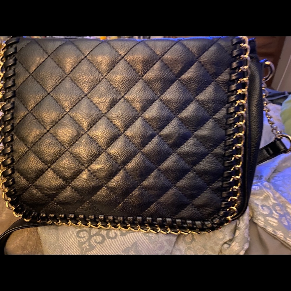 Black crossbody bag